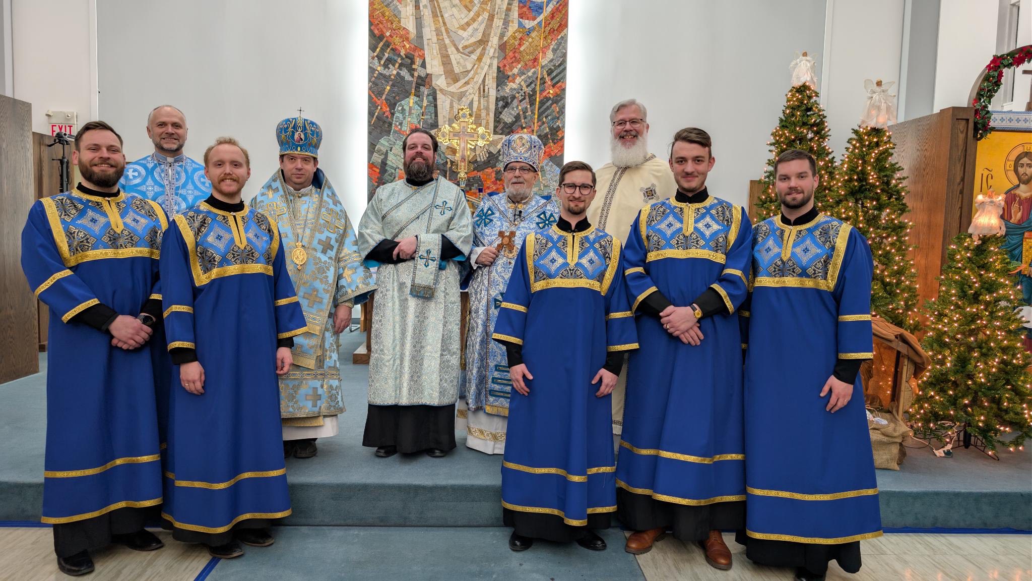 Axios to the newly ordained Dcn. Ivas